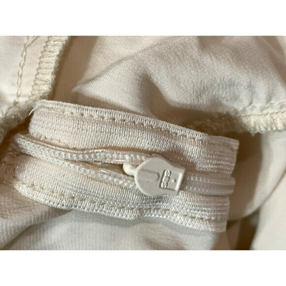 Stone Cold Fox X Revolve Vicious Slip Dress Ivory Silk Ruffled NWT Satin Viral L - Picture 15 of 16